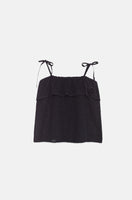 Crochet Tank Top With Tie Straps