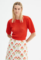 Crochet Short Sleeve Jumper