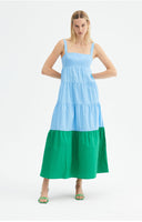 Two Tone Midi Dress