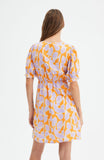 Fruit Puff Sleeve Dress