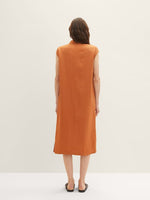 Sleeveless Shirt Dress