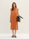 Sleeveless Shirt Dress