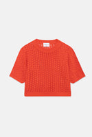 Crochet Short Sleeve Jumper