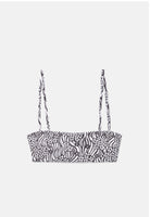 Flores Bandeau Bikini Top