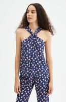 Butterfly Halterneck Tank Top
