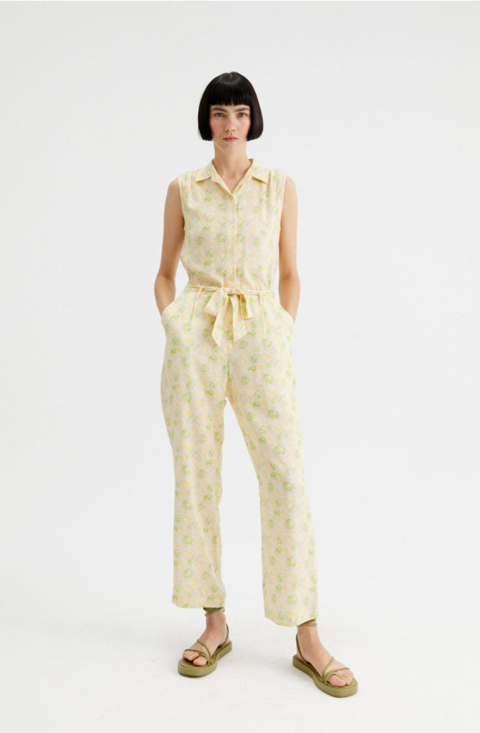 Seashell Print Jumpsuit