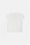 Sleeveless Top With Shoulder Ties