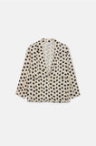 Polka Dot Blazer