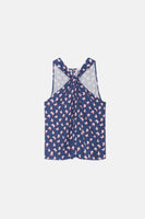 Butterfly Halterneck Tank Top
