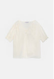 Puff Sleeve V Neck Woven