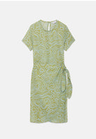 Wave Print Dress
