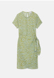 Wave Print Dress