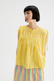 Sleeveless Top With Shoulder Ties