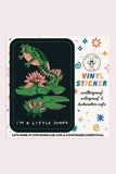 Jumpy Vinyl Sticker