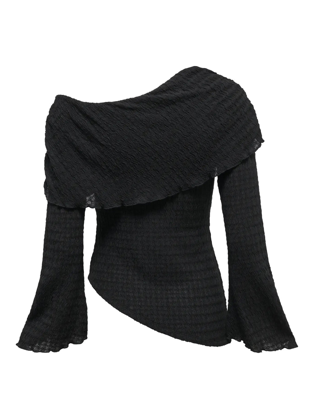 Lilse Long Sleeve Off-Shoulder Top