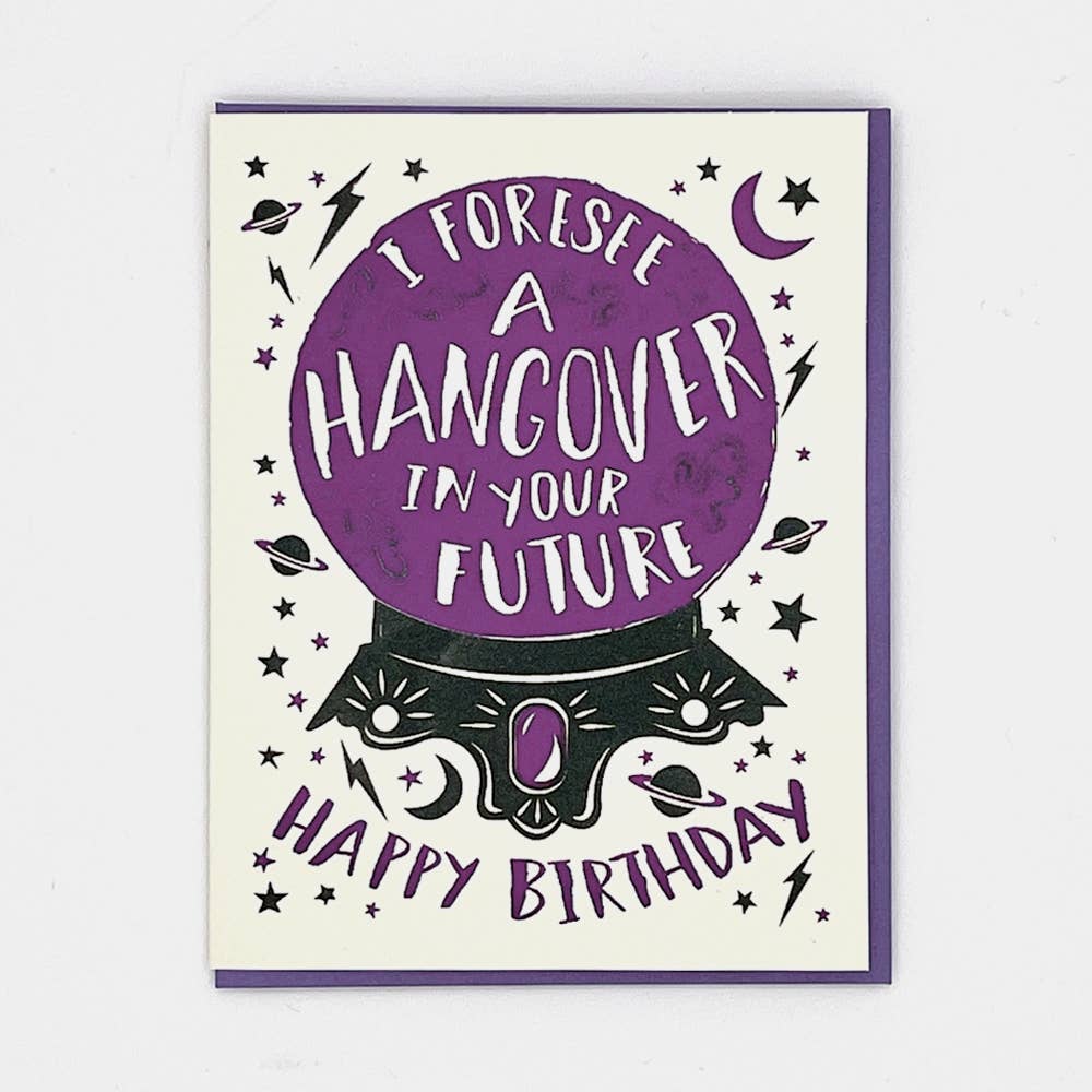 Birthday Hangover Greeting Card