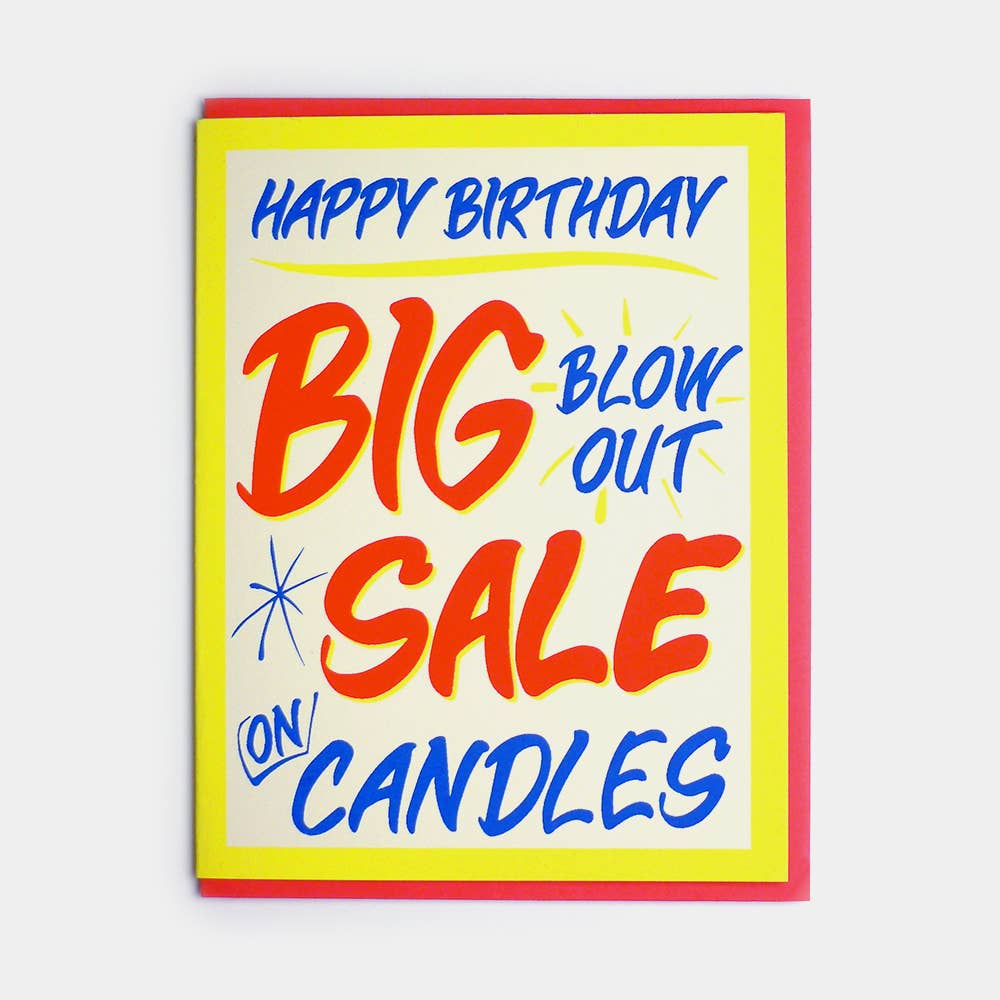 Honest Ed's Blowout Birthday Greeting Card