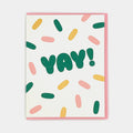 Yay Bubble Greeting Card