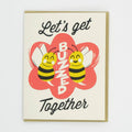 Buzzed Greeting Card