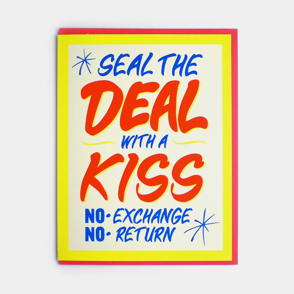 Honest Ed's Seal The Deal Greeting Card