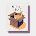 Nice Pad Greeting Card