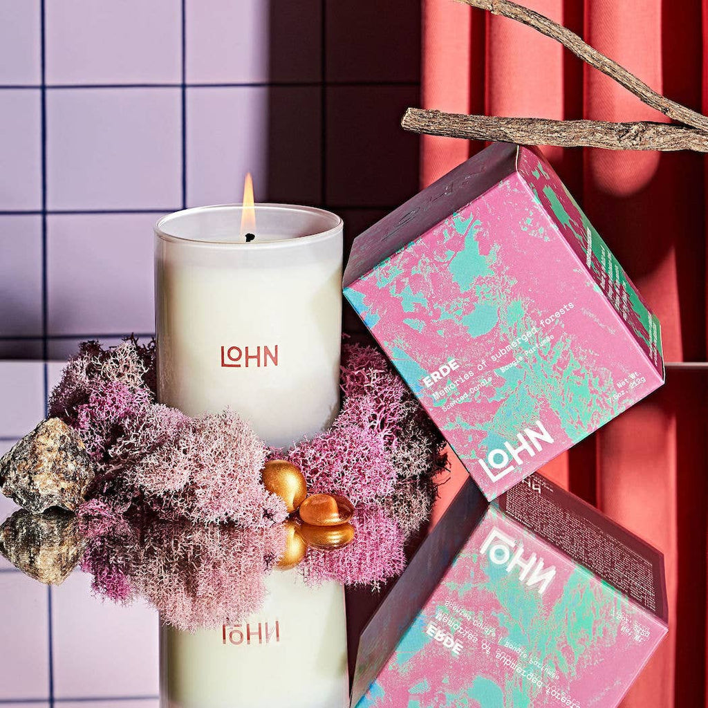 Erde Candle - Amber & Vetiver