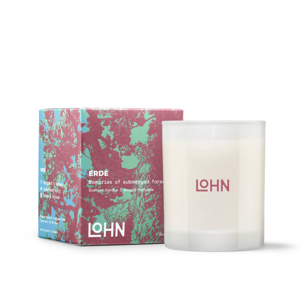 Erde Candle - Amber & Vetiver