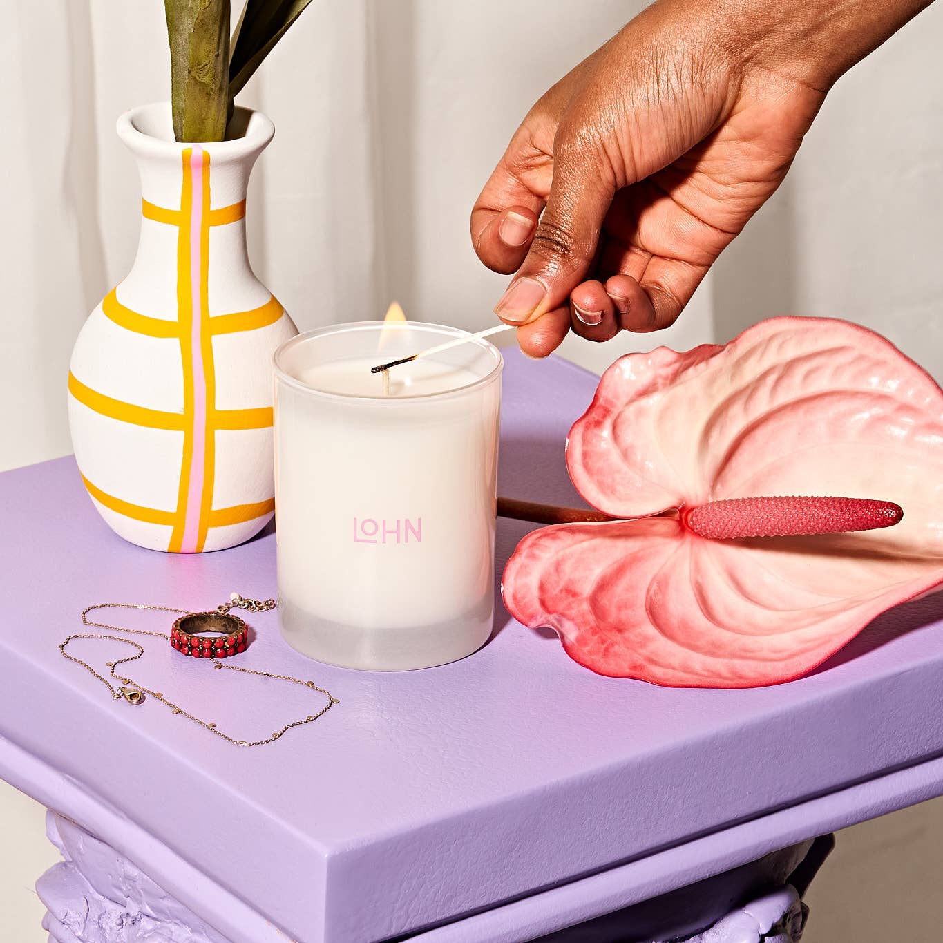Lato Candle - Lemon & Tonka Bean