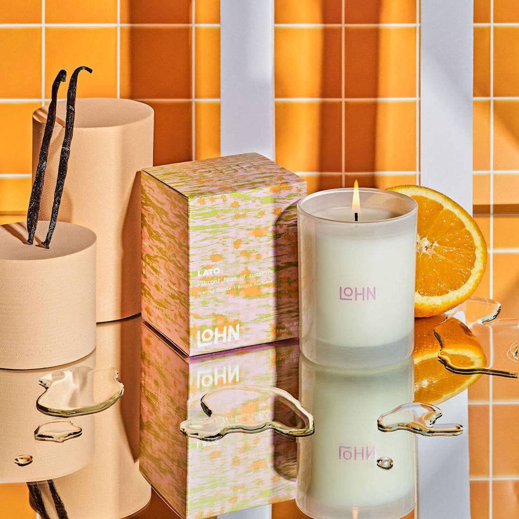Lato Candle - Lemon & Tonka Bean