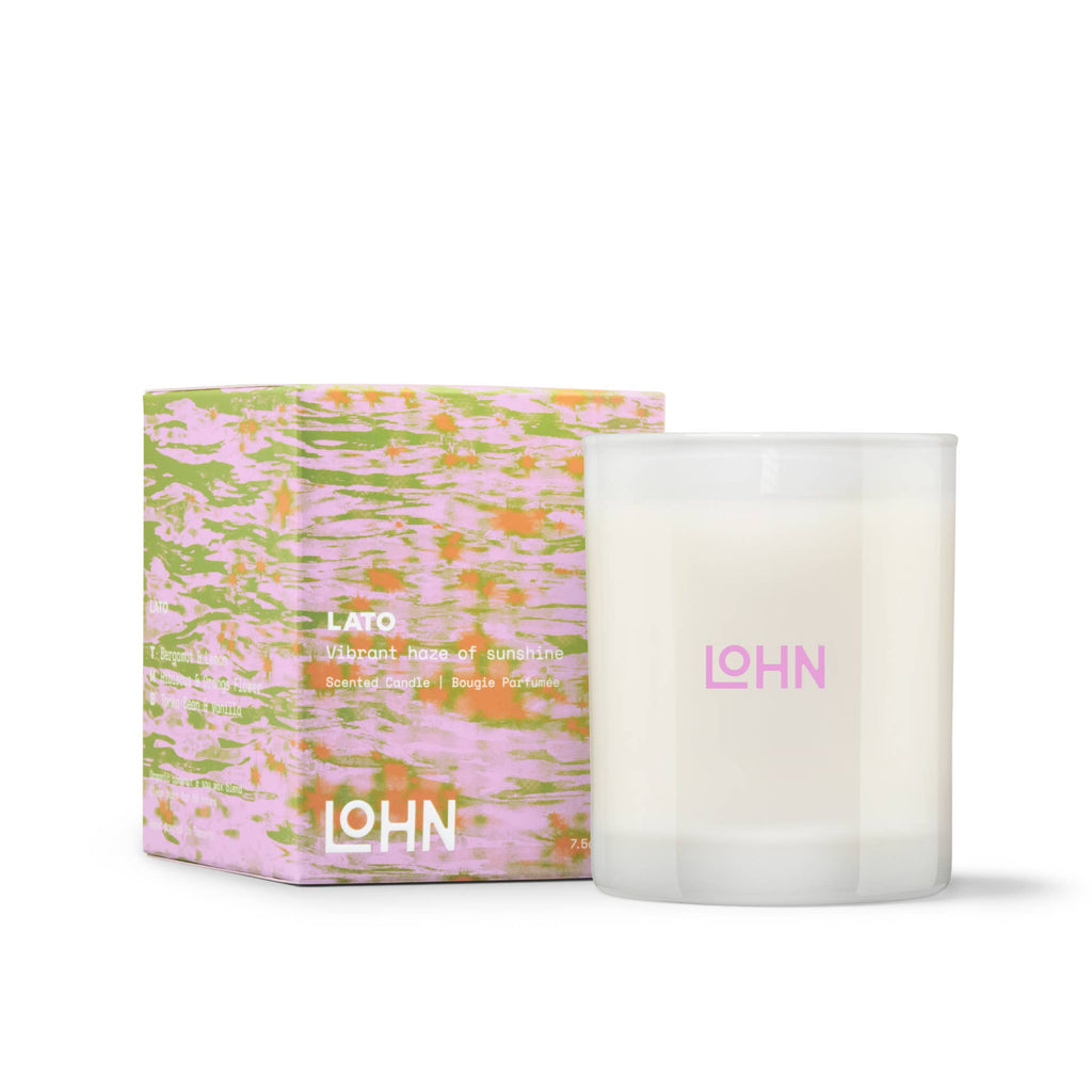 Lato Candle - Lemon & Tonka Bean