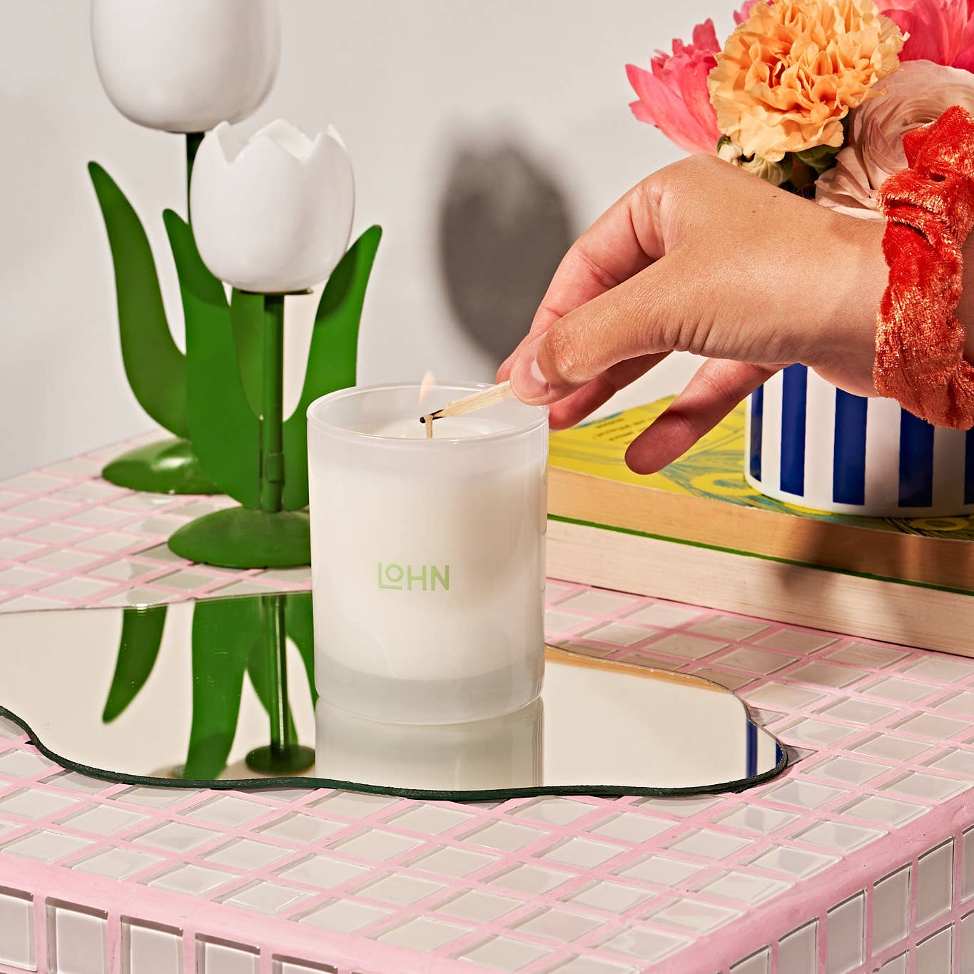 Oro Candle - Jasmine & Pink Pepper