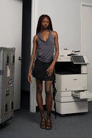 Long Tail Skirt - Black