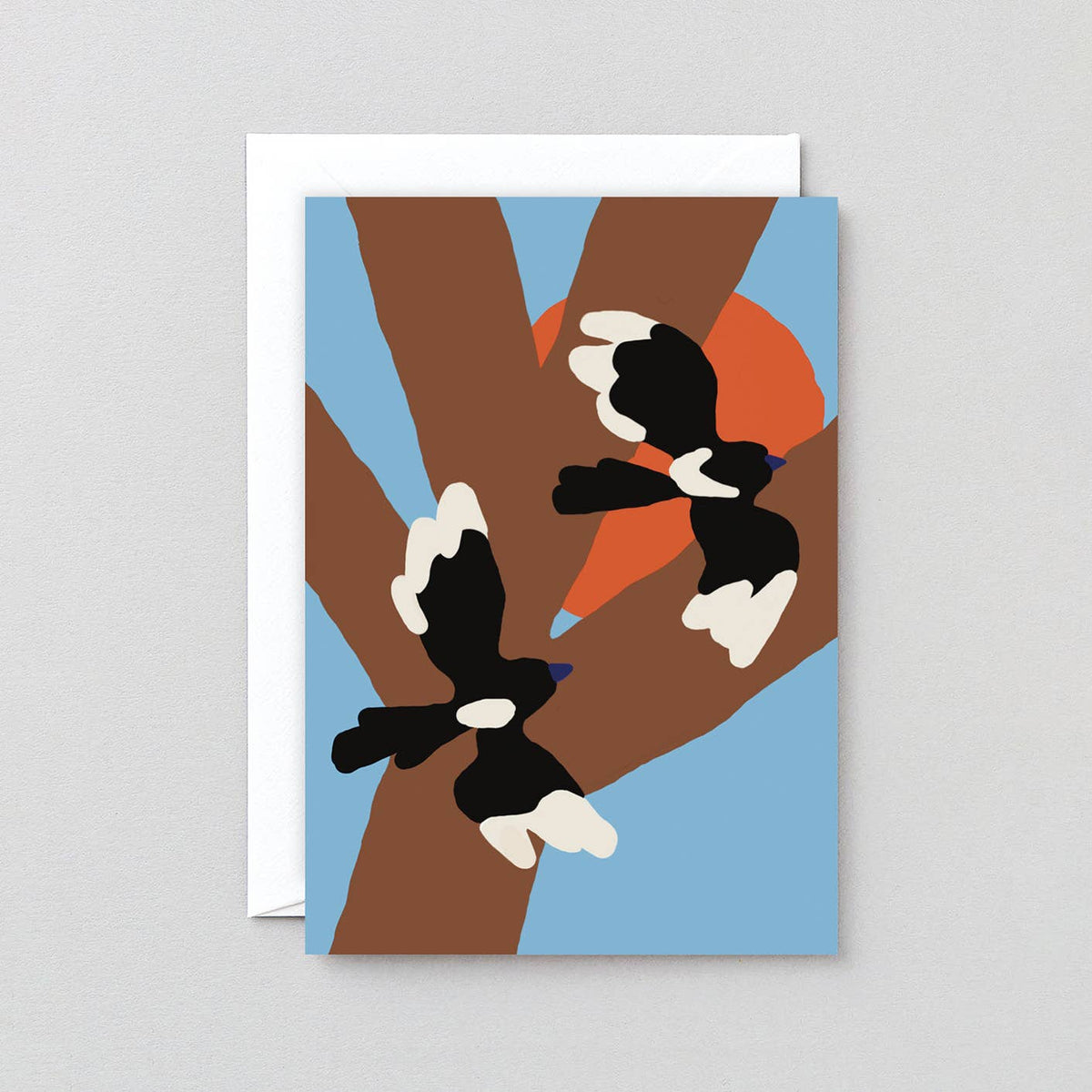 Magpies Greeting Card