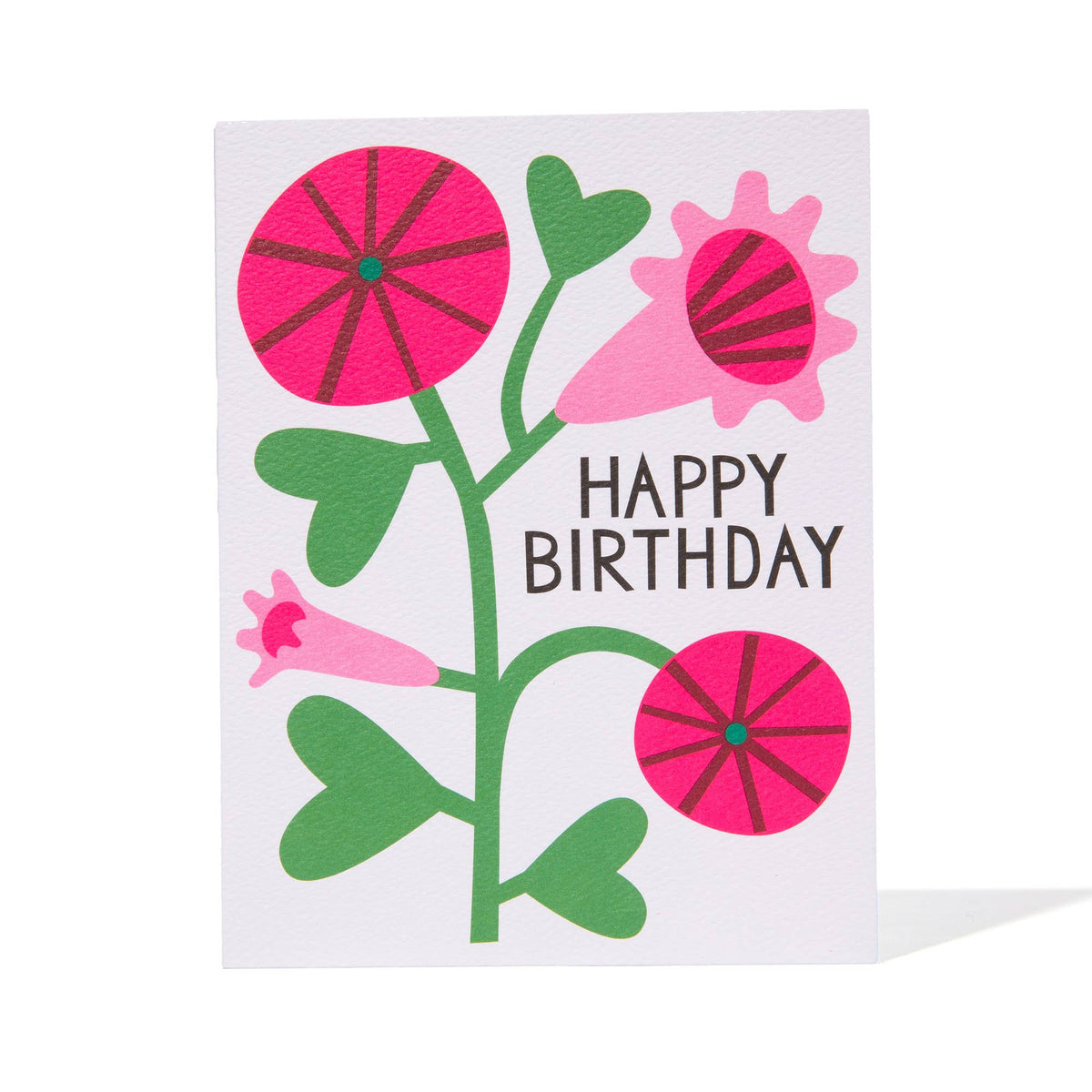 Morning Glory Birthday Card