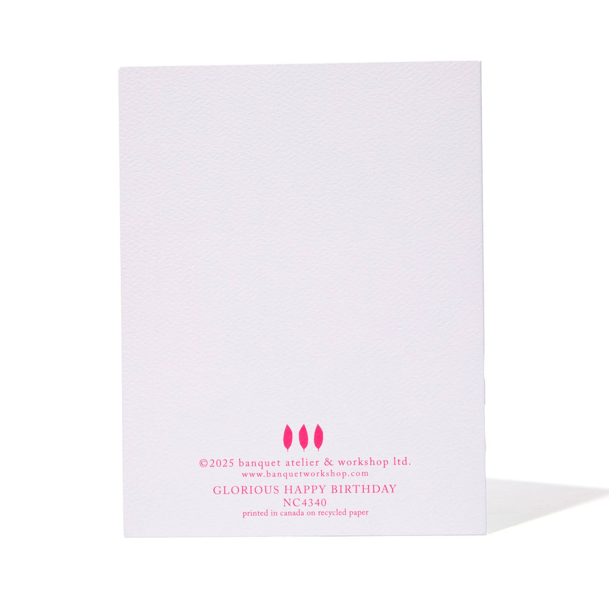 Morning Glory Birthday Card