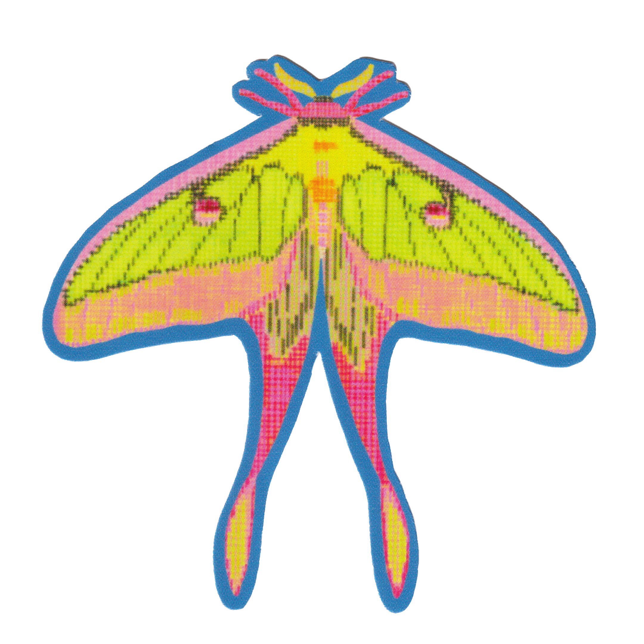 Moth Stitch Sticker