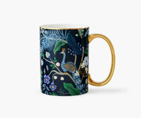 Porcelain Peacock Mug