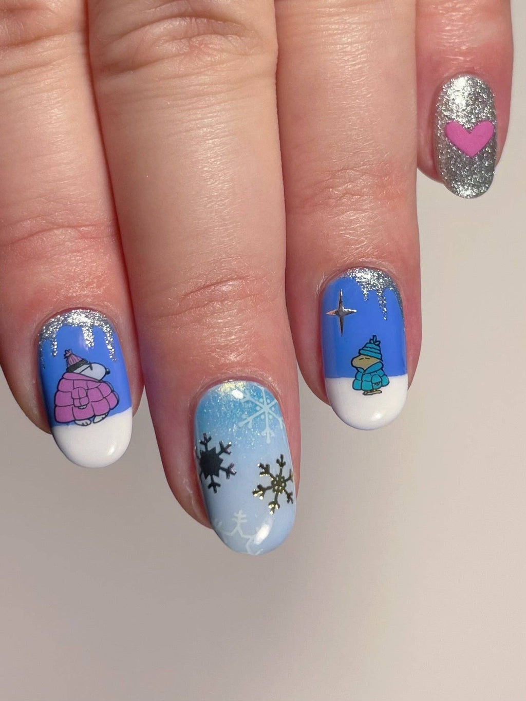 Nail Art Stickers - Peanuts