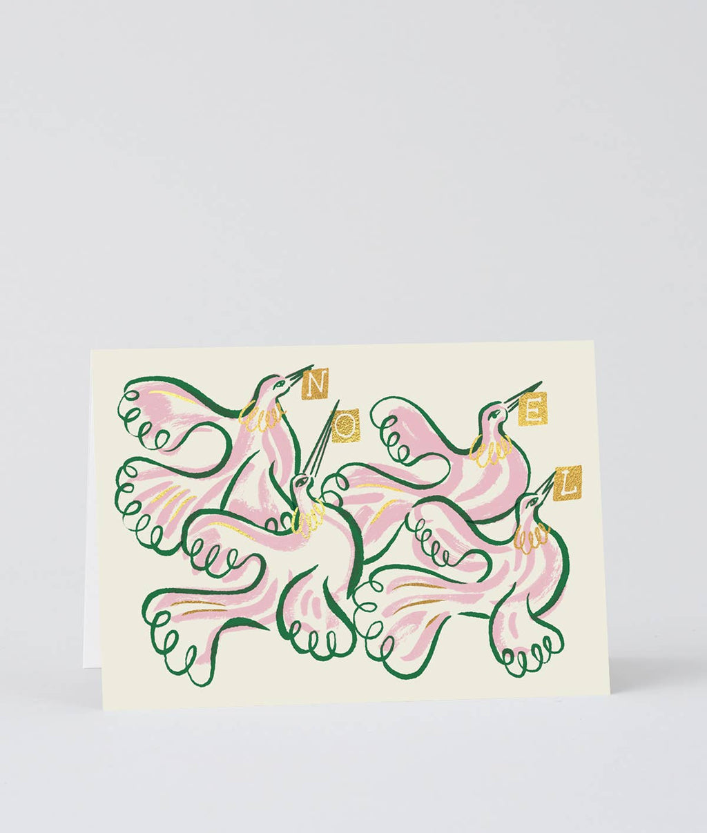 Noel Doves Holiday Greeting Card