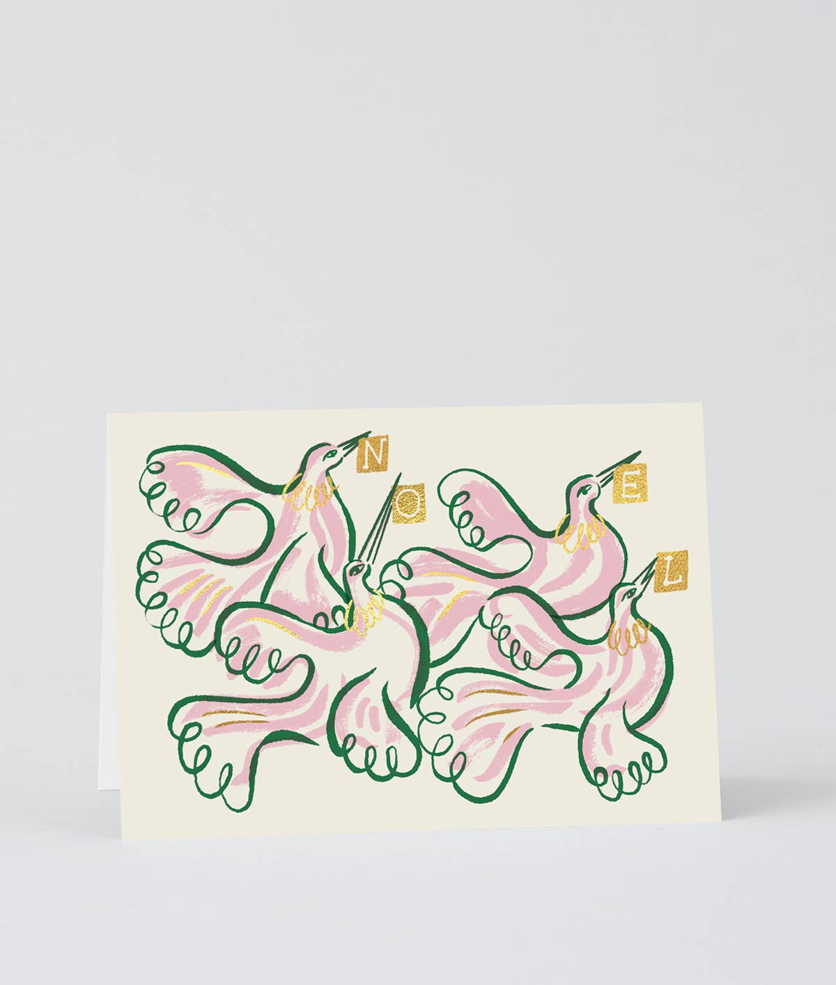 Noel Doves Holiday Greeting Card
