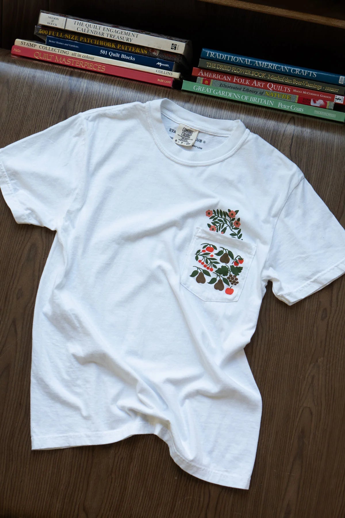 Orchard 1858 Pocket Tee - White