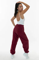 Polar Fleece Sweapants - Bordeaux