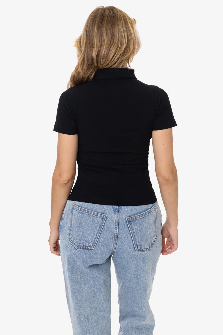 Pique Polo - Black