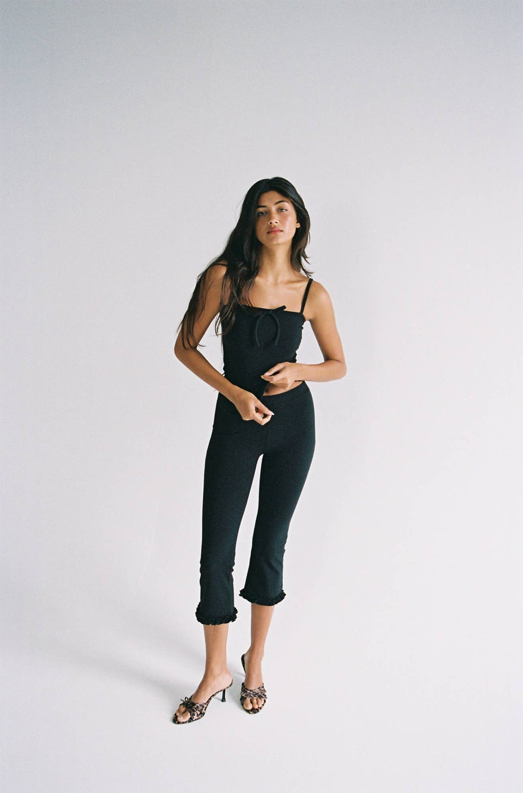 Ruffle Capri
