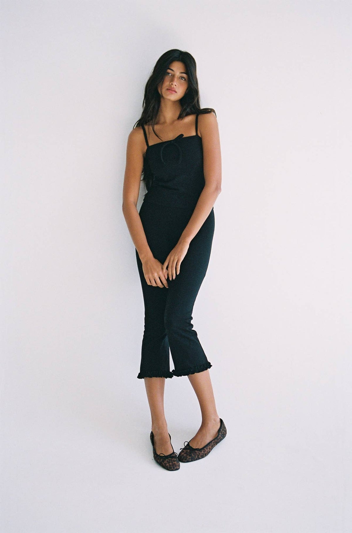 Ruffle Capri