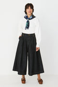 Saioa GOTS Trouser - Black Denim