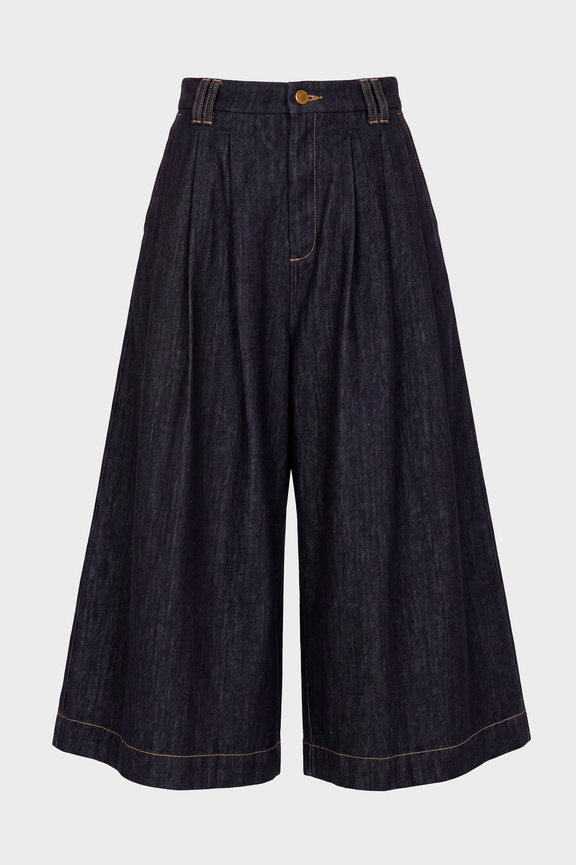 Saioa GOTS Trouser - Black Denim