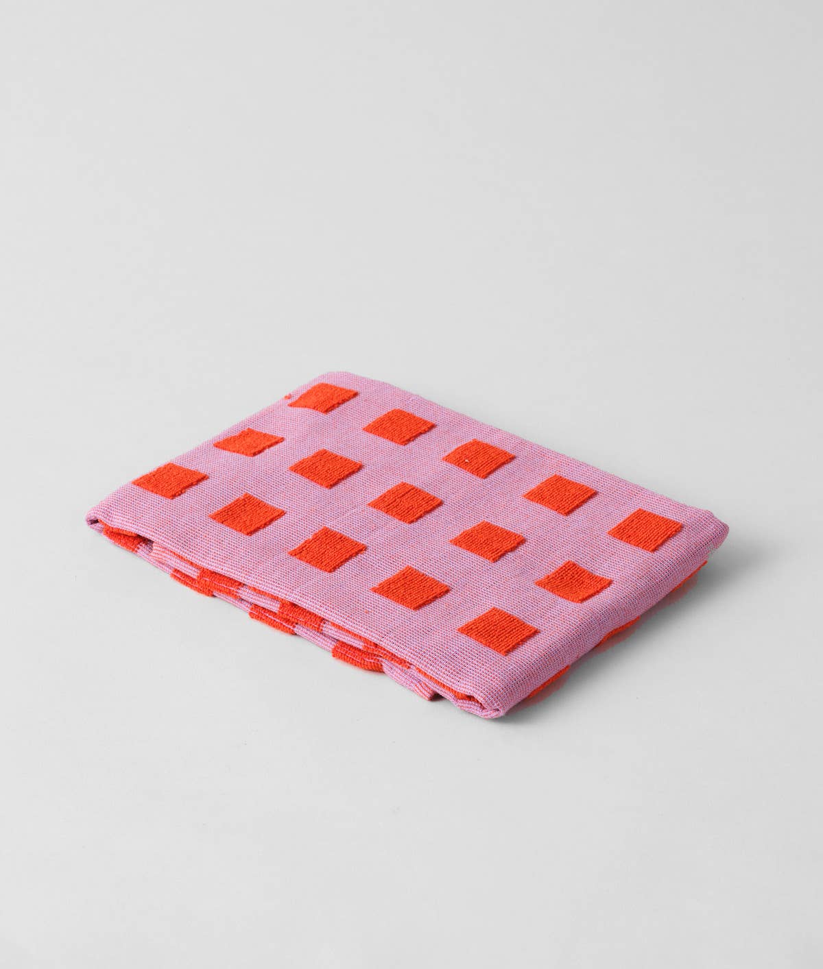 Squares Woven Tea Towel