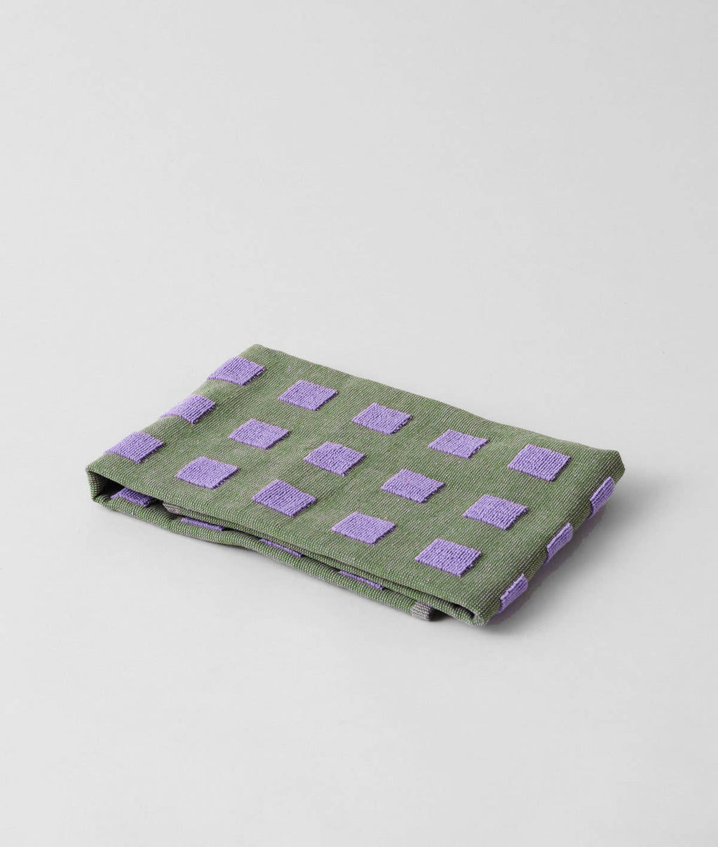 Squares Woven Tea Towel