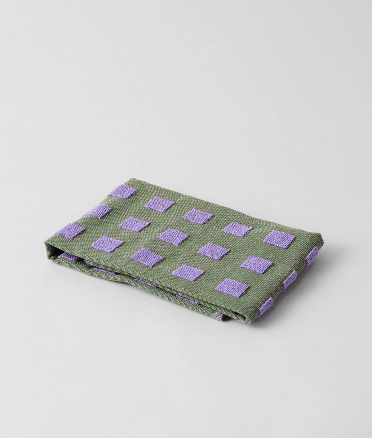 Squares Woven Tea Towel